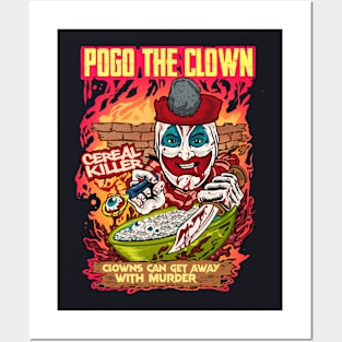 Pogo the clown Posters and Art